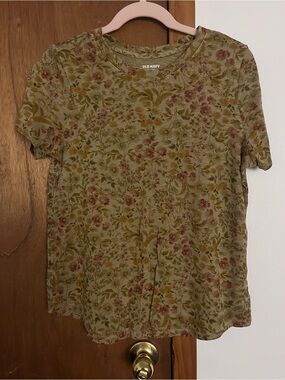 Old Navy Floral Tee